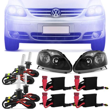 Par Farol Fox CrossFox SpaceFox 03 04 05 06 07 08 09 Máscara Negra + Kit Xênon H1 H7 8000K - Prime Menor preço em Par Farol Fox CrossFox SpaceFox 03 04 05 06 07 08 09 Máscara Negra + Kit Xênon H1 H7 8000K - Prime