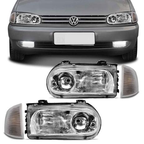 Par Farol Gol Parati G2 Bola 96 97 98 99 Saveiro G2 98 99 Duplo + Par Pisca Cristal Encaixe Cíbie - Prime Menor preço em Par Farol Gol Parati G2 Bola 96 97 98 99 Saveiro G2 98 99 Duplo + Par Pisca Cristal Encaixe Cíbie - Prime