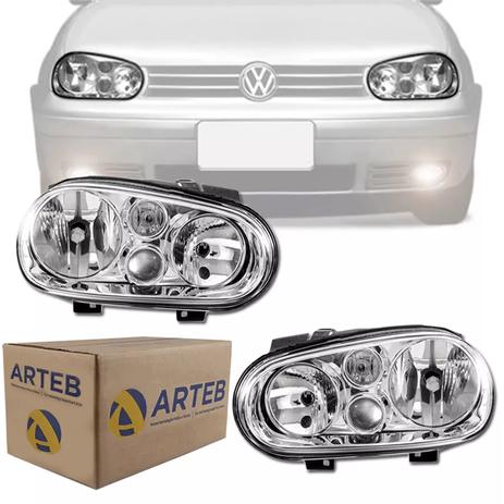 Par Farol Golf 1999 2000 2001 2002 2003 2004 2005 2006 Cromado Com Farol de Milha Original (Arteb) Menor preço em Par Farol Golf 1999 2000 2001 2002 2003 2004 2005 2006 Cromado Com Farol de Milha Original (Arteb)