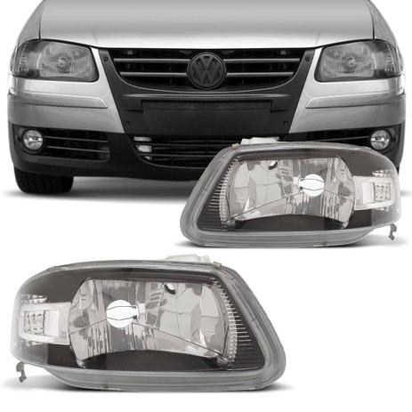 Par Farol Máscara Negra Gol Saveiro Parati G4 06 07 08 09 10 11 12 13 Foco Simples - Kit Prime Menor preço em Par Farol Máscara Negra Gol Saveiro Parati G4 06 07 08 09 10 11 12 13 Foco Simples - Kit Prime