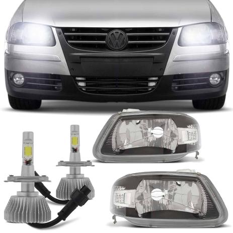 Par Farol Máscara Negra Gol Saveiro Parati G4 06 07 08 09 10 11 12 13 + Par Lâmpadas Super Led 6000K - Kit Prime Menor preço em Par Farol Máscara Negra Gol Saveiro Parati G4 06 07 08 09 10 11 12 13 + Par Lâmpadas Super Led 6000K - Kit Prime