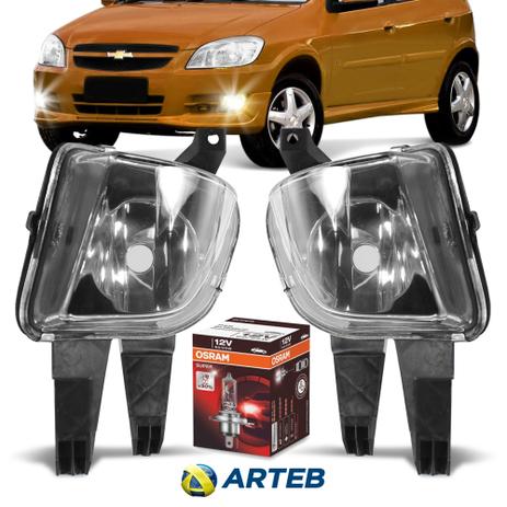 Par Farol Milha Celta Prisma 2007 2008 2009 2010 2011 2012 Auxiliar Original Arteb Com Lampada Osram Menor preço em Par Farol Milha Celta Prisma 2007 2008 2009 2010 2011 2012 Auxiliar Original Arteb Com Lampada Osram