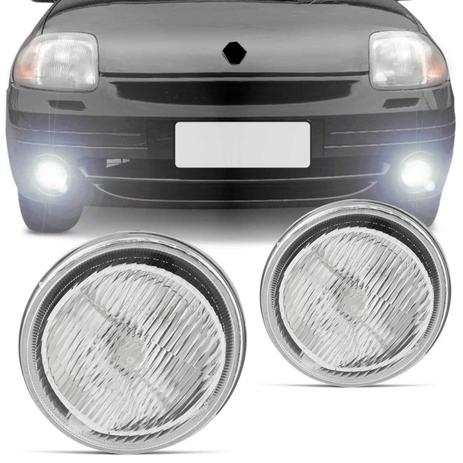 Par Farol Milha Clio 2000 2001 2002 Auxiliar Neblina - Prime Menor preço em Par Farol Milha Clio 2000 2001 2002 Auxiliar Neblina - Prime