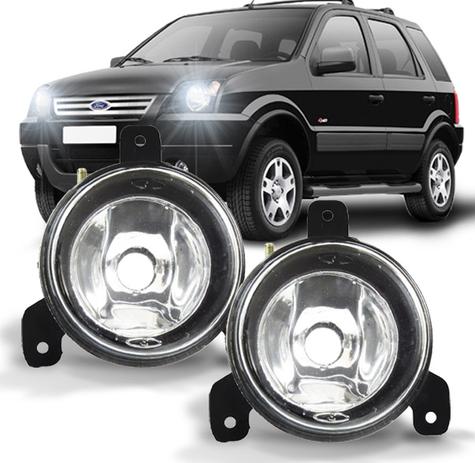 Par Farol Milha Ecosport 03 04 05 06 07 Auxiliar - Fortluz Menor preço em Par Farol Milha Ecosport 03 04 05 06 07 Auxiliar - Fortluz
