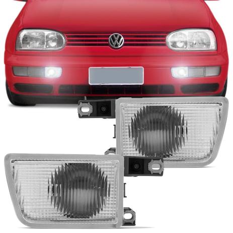Par Farol Milha Golf GTi GL GLX Mexicano 1993 1994 1995 1996 1997 1998 Auxiliar Neblina - Prime Menor preço em Par Farol Milha Golf GTi GL GLX Mexicano 1993 1994 1995 1996 1997 1998 Auxiliar Neblina - Prime