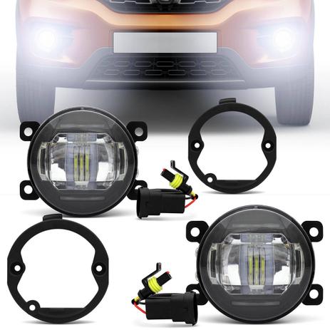 Par Farol Milha LED DRL Lâmpada Integrada Citroen Honda Renault Ford Nissan Mitsubishi Peugeot Jeep - Shocklight Menor preço em Par Farol Milha LED DRL Lâmpada Integrada Citroen Honda Renault Ford Nissan Mitsubishi Peugeot Jeep - Shocklight