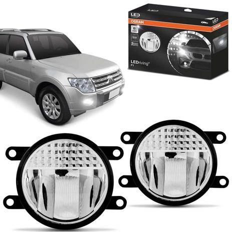 Par Farol Milha LED Pajero Full 2007 2008 2009 2010 2011 2012 2013 LEDriving FOGLight Auxiliar - Osram é boa?