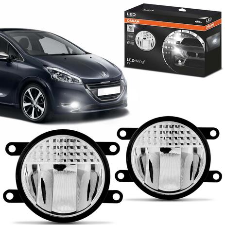 Par Farol Milha LED Peugeot 208 2012 2013 2014 2015 2016 2017 2018 LEDriving FOGLight Auxiliar - Osram Menor preço em Par Farol Milha LED Peugeot 208 2012 2013 2014 2015 2016 2017 2018 LEDriving FOGLight Auxiliar - Osram