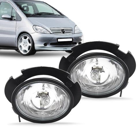 Par Farol Milha Mercedes Classe A 160 190 99 00 01 02 03 04 Auxiliar - Fortluz Menor preço em Par Farol Milha Mercedes Classe A 160 190 99 00 01 02 03 04 Auxiliar - Fortluz