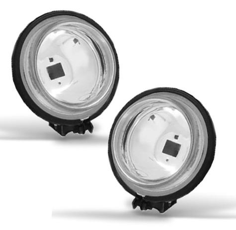 Par Farol Milha Redondo Mini Auxiliar 92mm - Fortluz Menor preço em Par Farol Milha Redondo Mini Auxiliar 92mm - Fortluz