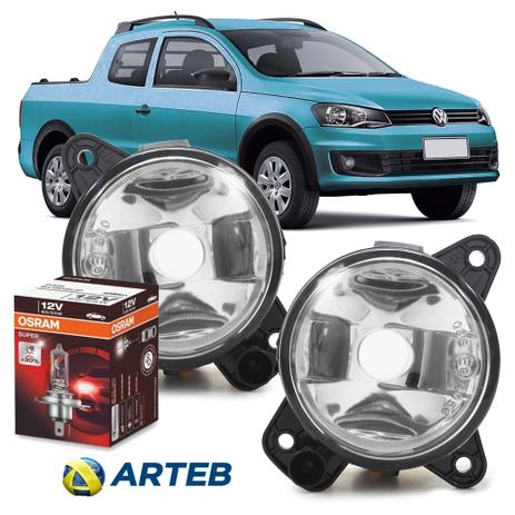 Par Farol Milha Saveiro G5 G6 2011 2012 2013 2014 2015 2016 Auxiliar Original Arteb Lampadas Osram Menor preço em Par Farol Milha Saveiro G5 G6 2011 2012 2013 2014 2015 2016 Auxiliar Original Arteb Lampadas Osram