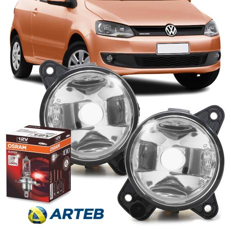 Par Farol Milha Spacefox Fox 2010 2011 2012 2013 2014 Auxiliar Original Arteb Com Lampadas Osram Menor preço em Par Farol Milha Spacefox Fox 2010 2011 2012 2013 2014 Auxiliar Original Arteb Com Lampadas Osram