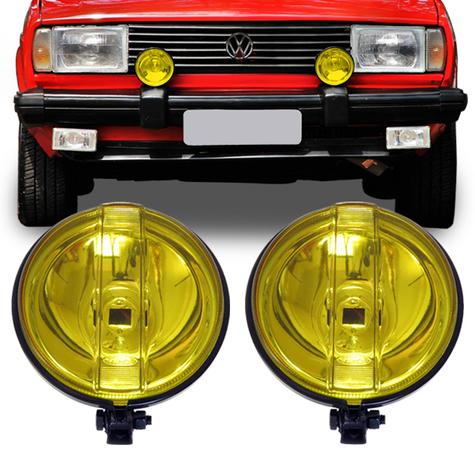 Par Farol Milha Universal Redondo Gol Gt Gti Gts Copa Lente Amarela Auxiliar 136mm - Fortluz Menor preço em Par Farol Milha Universal Redondo Gol Gt Gti Gts Copa Lente Amarela Auxiliar 136mm - Fortluz