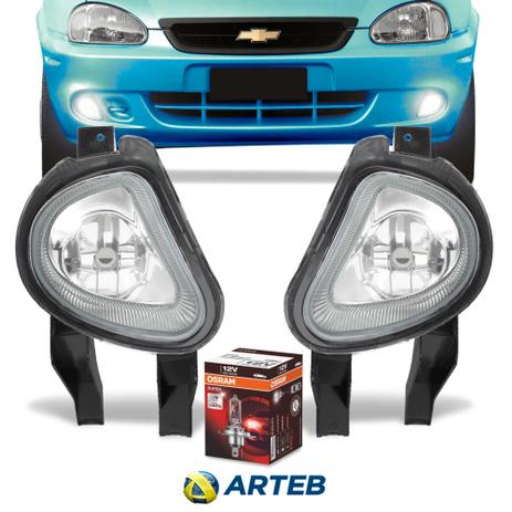 Par Farol Millha Corsa Wind Hatch Sedan Wagon 00 a 02 Classic 00 A 10 Original Arteb Lampadas Osram Menor preço em Par Farol Millha Corsa Wind Hatch Sedan Wagon 00 a 02 Classic 00 A 10 Original Arteb Lampadas Osram