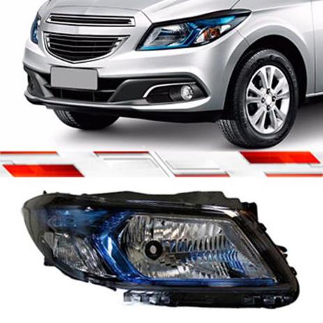 PAR FAROL MONOPARÁBOLA MOLDURA AZUL ONIX 2012 Em Diante USA LÂMPADA H4 - Arteb Menor preço em PAR FAROL MONOPARÁBOLA MOLDURA AZUL ONIX 2012 Em Diante USA LÂMPADA H4 - Arteb