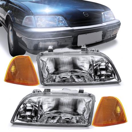 Par Farol Monza Tubarao 91 92 93 94 95 96 Com Milha Original Arteb e Pisca Ambar 04 Peças Menor preço em Par Farol Monza Tubarao 91 92 93 94 95 96 Com Milha Original Arteb e Pisca Ambar 04 Peças