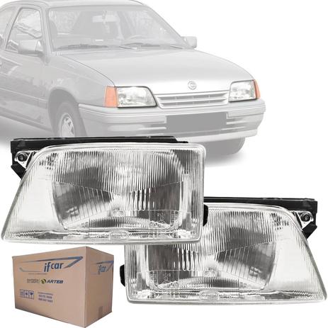 Par Farol Original Kadett Ipanema 1989 1990 1991 1992 1993 1994 1995 1996 1997 1998 Cromado - Ifcar é boa?