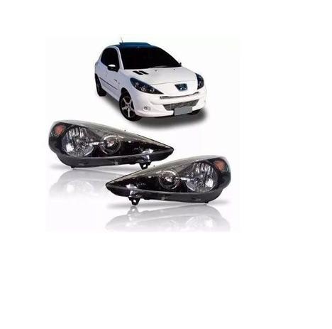 Par Farol Peugeot 207 Hoggar 2007 A 2014 Fumê Tyc Menor preço em Par Farol Peugeot 207 Hoggar 2007 A 2014 Fumê Tyc