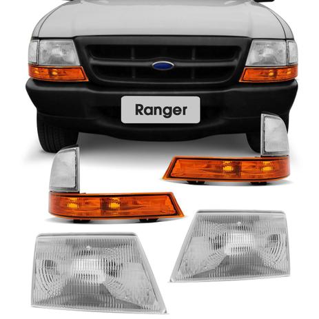 Par Farol Ranger 1998 1999 2000 2001 2002 2003 2004 Máscara Cromada + Par Pisca Cristal e Âmbar - Kit Prime Menor preço em Par Farol Ranger 1998 1999 2000 2001 2002 2003 2004 Máscara Cromada + Par Pisca Cristal e Âmbar - Kit Prime