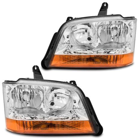 Par Farol S10 Blazer 01 2008 2009 2010 Pitbull Pisca Ambar - Cabeça car Menor preço em Par Farol S10 Blazer 01 2008 2009 2010 Pitbull Pisca Ambar - Cabeça car