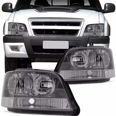 Par Farol S10 Blazer Pit Bull 01 02 03 04 05 06 07 08 09 10 11 Máscara Cinza Foco Duplo - Kit Prime Menor preço em Par Farol S10 Blazer Pit Bull 01 02 03 04 05 06 07 08 09 10 11 Máscara Cinza Foco Duplo - Kit Prime