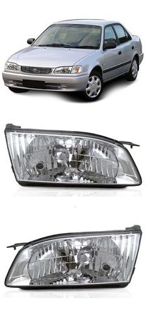 Par Farol Toyota Corolla 1998 1999 2000 2001 2002 Menor preço em Par Farol Toyota Corolla 1998 1999 2000 2001 2002