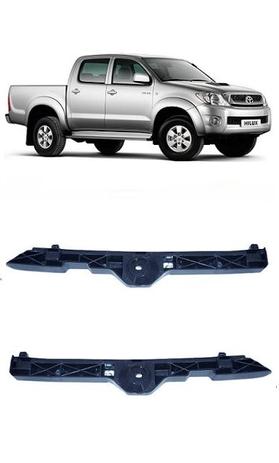 Par Guia do Parachoque Dianteiro Hilux Pickup 2005 2006 2007 2008 2009 2010 2011 - Toyota Menor preço em Par Guia do Parachoque Dianteiro Hilux Pickup 2005 2006 2007 2008 2009 2010 2011 - Toyota