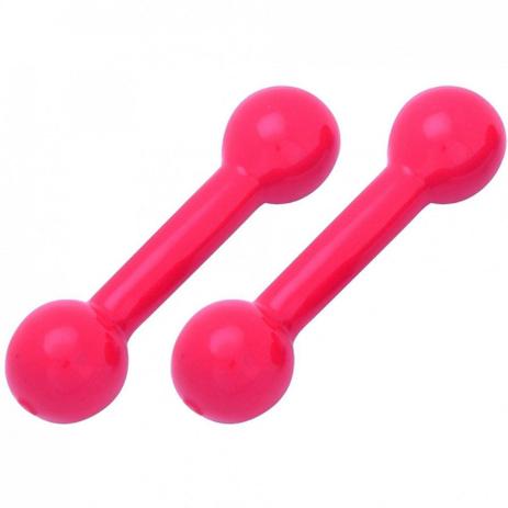 Par Halteres 2kg Cada Emborrachado Cor Rosa Mega Peso Menor preço em Par Halteres 2kg Cada Emborrachado Cor Rosa Mega Peso