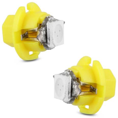 Par Lâmpada 1 LED B8.4 0,20W 12V Amarelo Aplicação no Painel - M.x. Menor preço em Par Lâmpada 1 LED B8.4 0,20W 12V Amarelo Aplicação no Painel - M.x.
