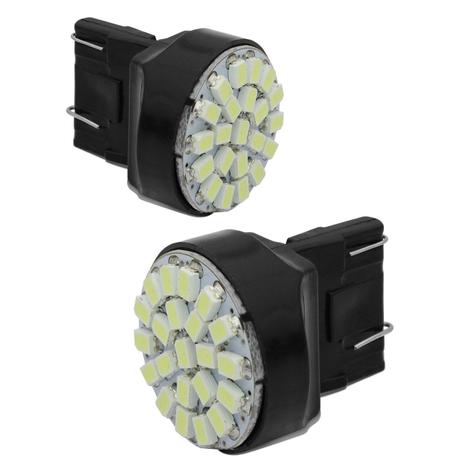 Par Lâmpada LED 2 Polos Trava Reta T20 22 LEDs 12V Branca Ré - Prime Menor preço em Par Lâmpada LED 2 Polos Trava Reta T20 22 LEDs 12V Branca Ré - Prime