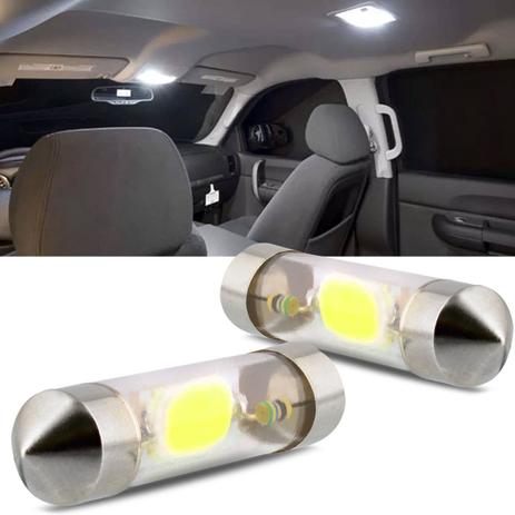 Par Lâmpada LED Cob Torpedo 36MM Tubo Fino 3W 12V Branco Aplicação Luz de Teto Placa - M.x. Menor preço em Par Lâmpada LED Cob Torpedo 36MM Tubo Fino 3W 12V Branco Aplicação Luz de Teto Placa - M.x.