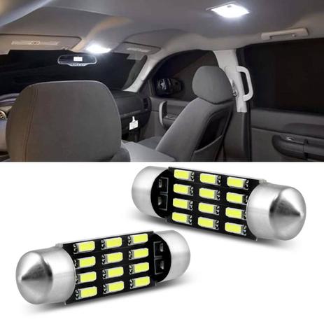 Par Lâmpada LED Torpedo 12 Leds 39MM 12V 4W Branca para Luz de Teto e Luz de Placa - Mixcom Menor preço em Par Lâmpada LED Torpedo 12 Leds 39MM 12V 4W Branca para Luz de Teto e Luz de Placa - Mixcom