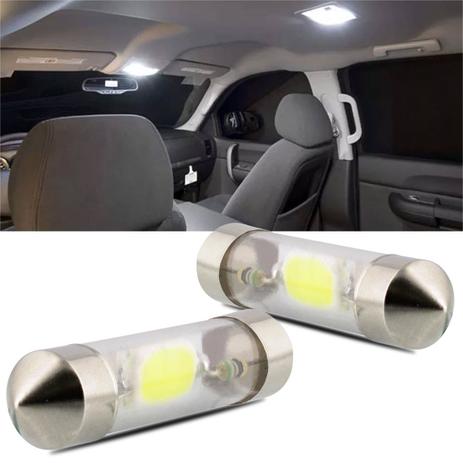 Par Lâmpada Led Torpedo 39MM 3W 12V Branca Aplicação Luz de Teto e Placa - M.x. Menor preço em Par Lâmpada Led Torpedo 39MM 3W 12V Branca Aplicação Luz de Teto e Placa - M.x.