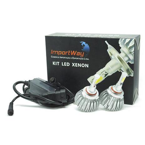 Par Lâmpada Super Led 6000 Lumens 12V 24V 40W Importway HB3 9005 6000K é boa?