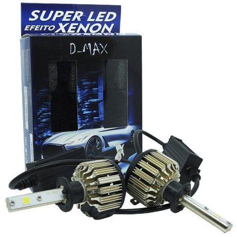 Par Lâmpada Super Led Automotiva Kit 9000 Lumens 12V 24V 48W D-Max Farol H1 6000K Menor preço em Par Lâmpada Super Led Automotiva Kit 9000 Lumens 12V 24V 48W D-Max Farol H1 6000K