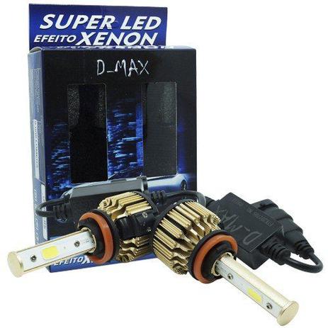Par Lâmpada Super Led Automotiva Kit 9000 Lumens 12V 24V 48W D-Max Farol H11 6000K é boa?
