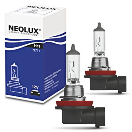 Par Lâmpadas Halógena Neolux Standard H11 3200K 55W 12V Aplicação Farol Reposição Original Menor preço em Par Lâmpadas Halógena Neolux Standard H11 3200K 55W 12V Aplicação Farol Reposição Original