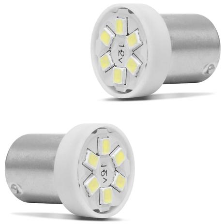 Par Lâmpadas LED 1 Polo Trava Reta 6 LEDs 10W 12V Luz Branca Lanterna Dianteira Traseira e Teto - Autopoli Menor preço em Par Lâmpadas LED 1 Polo Trava Reta 6 LEDs 10W 12V Luz Branca Lanterna Dianteira Traseira e Teto - Autopoli