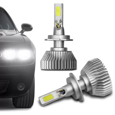 Par Lâmpadas Led 3D H7 6000K 40W 12V E 24V 8000Lm Luz Branca Efeito Xênon Carro Moto E Caminhão - Prime é boa?
