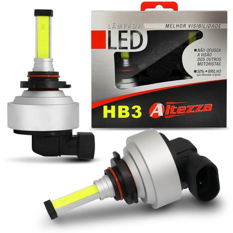Par Lâmpadas LED Altezza HB3 9005 6500K 12V e 24V 30W 2000 Lúmens Efeito Xenon Plug and Play Menor preço em Par Lâmpadas LED Altezza HB3 9005 6500K 12V e 24V 30W 2000 Lúmens Efeito Xenon Plug and Play