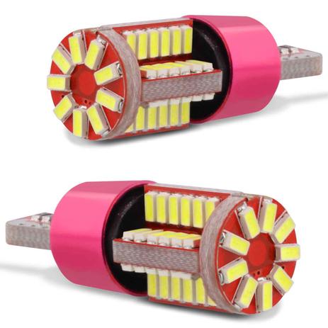 Par Lâmpadas LED Canbus T10 W5W Pingo 57 LEDs 5W 12V Luz Branca para Aplicação no Farol - F.S. Menor preço em Par Lâmpadas LED Canbus T10 W5W Pingo 57 LEDs 5W 12V Luz Branca para Aplicação no Farol - F.S.