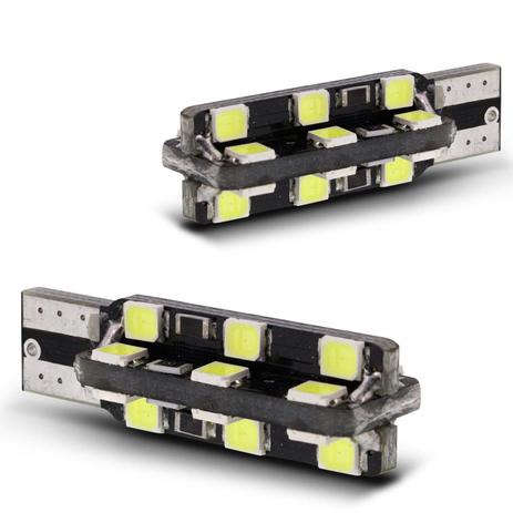 Par Lâmpadas LED T10 W5W Pingo 24SMD2835 24 LEDs 4W 12V Luz Branca Aplicação Farol Meia Luz - M.x. Menor preço em Par Lâmpadas LED T10 W5W Pingo 24SMD2835 24 LEDs 4W 12V Luz Branca Aplicação Farol Meia Luz - M.x.