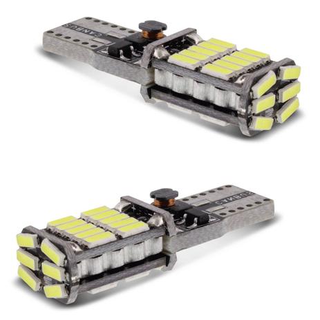 Par Lâmpadas LED T10 W5W Pingo Canbus 26 LEDs 7W 12V Luz Branca Aplicação no Farol e Meia Luz - M.x. é ruim? Par Lâmpadas LED T10 W5W Pingo Canbus 26 LEDs 7W 12V Luz Branca Aplicação no Farol e Meia Luz - M.x. é boa?