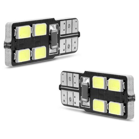 Par Lâmpadas LED T10 W5W Pingo Canbus 4SMD5730S 4 LEDs 12V 2W Luz Branca para Aplicação Farol Baixo - M.x. é boa?