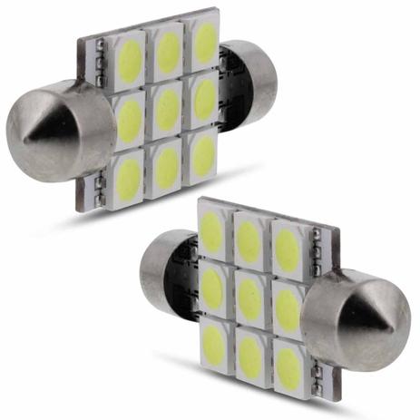 Par Lâmpadas LED Torpedo 9SMD5050 4W 24V Luz Branca Caminhão - M.x. Menor preço em Par Lâmpadas LED Torpedo 9SMD5050 4W 24V Luz Branca Caminhão - M.x.
