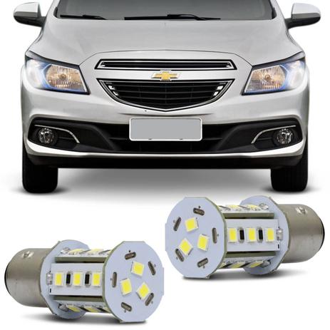 Par Lâmpadas LED Torre BAY15d 2 Polos 18 LEDs 12V 5W Branca para Luz de Seta - Autopoli Menor preço em Par Lâmpadas LED Torre BAY15d 2 Polos 18 LEDs 12V 5W Branca para Luz de Seta - Autopoli