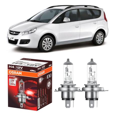 Par lampadas Osram Super 30 + luz Jac J6 11-13 Menor preço em Par lampadas Osram Super 30 + luz Jac J6 11-13
