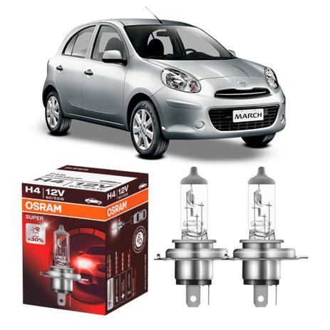 Par lampadas Osram Super 30 + luz Nissan March 11-14 é ruim? Par lampadas Osram Super 30 + luz Nissan March 11-14 é boa?