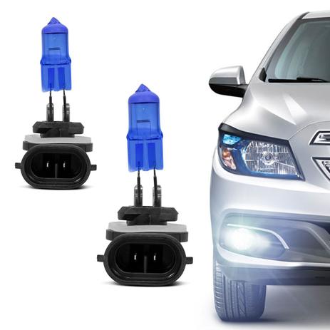 Par Lâmpadas Super Branca 881 H27 4200K 27W 12V Efeito Xênon - Kit Iluminação Menor preço em Par Lâmpadas Super Branca 881 H27 4200K 27W 12V Efeito Xênon - Kit Iluminação