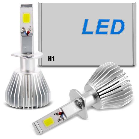 Par Lâmpadas Super LED 2D H1 6000K 12V e 24V 20W 4400LM Efeito Xênon Carro Moto Caminhão com Reator - Prime Menor preço em Par Lâmpadas Super LED 2D H1 6000K 12V e 24V 20W 4400LM Efeito Xênon Carro Moto Caminhão com Reator - Prime